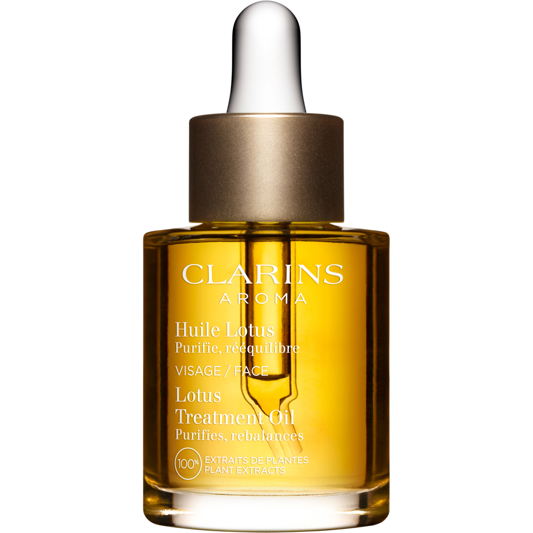 Clarins Lotus Face Treatment Oil, 30ml, marin