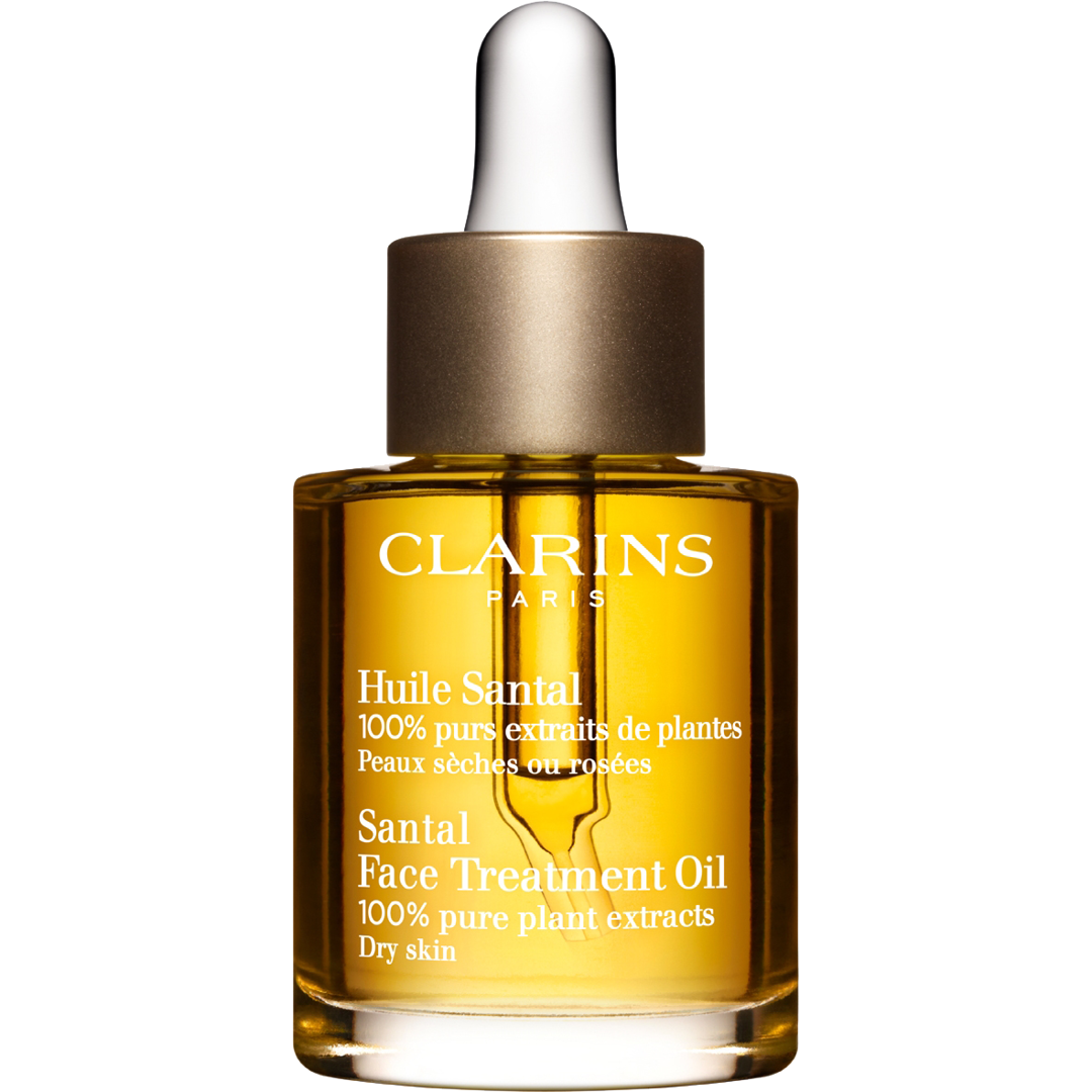 Clarins Santal Face Treatment Oil, 30ml (Dry skin), Päivävoide