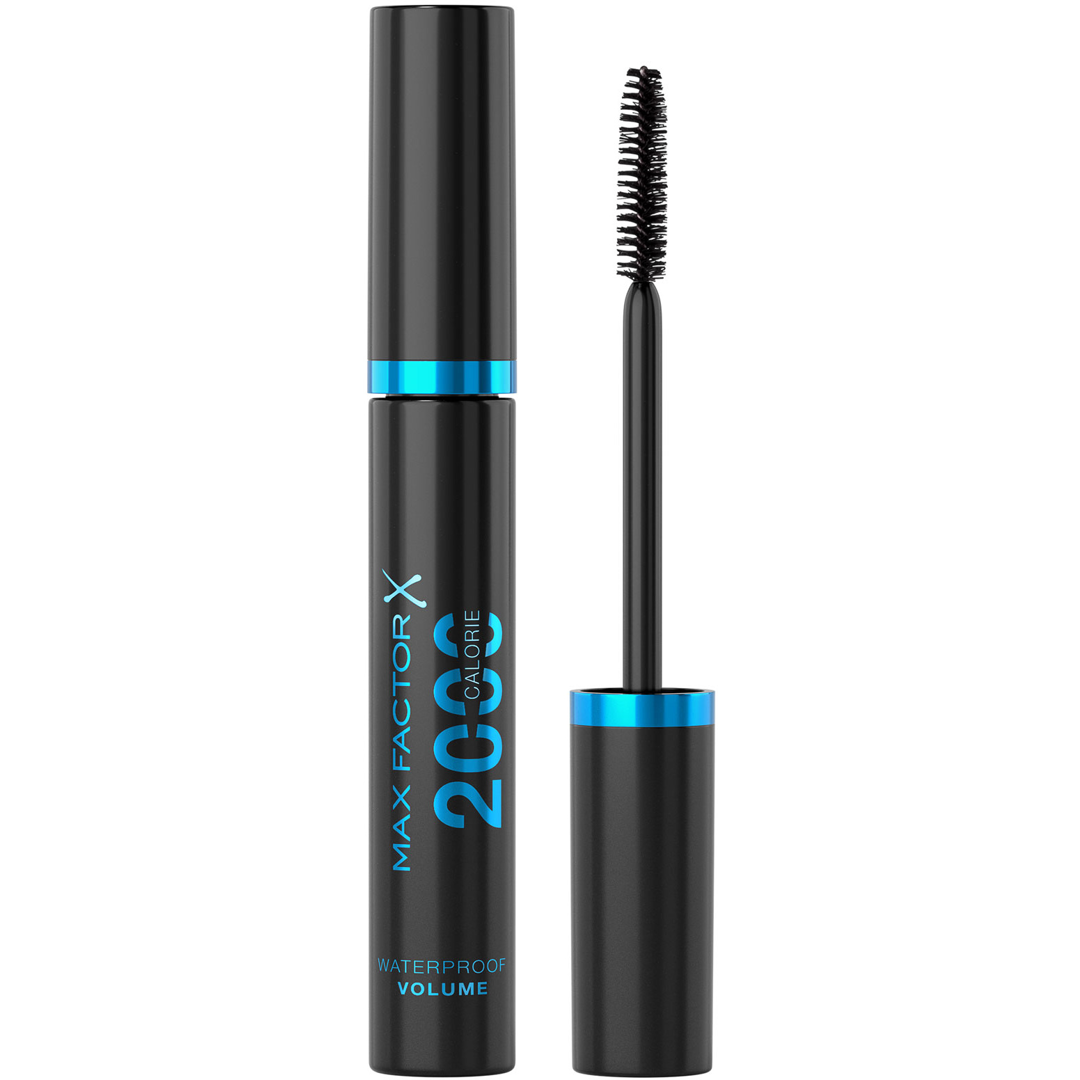 Max Factor 2000 Calorie Waterproof Mascara, 01 Black