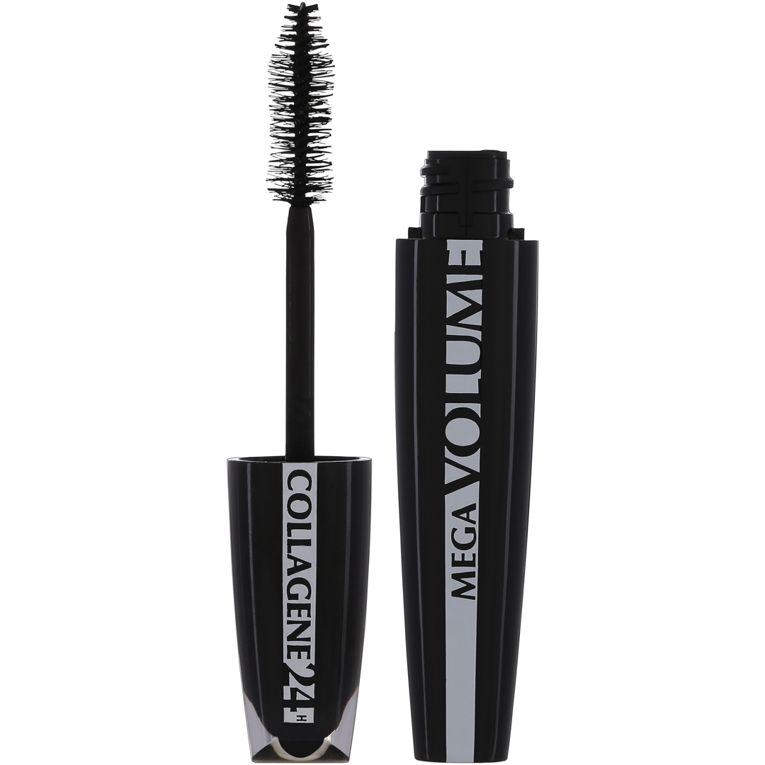 L'Oréal Paris Mega Volume Collagene 24h Mascara, Extra Black