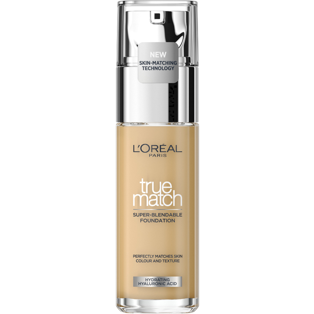 L'Oréal Paris True Match Foundation 30ml, 3.D Beige Dore/Golden Beige, Meikkivoide