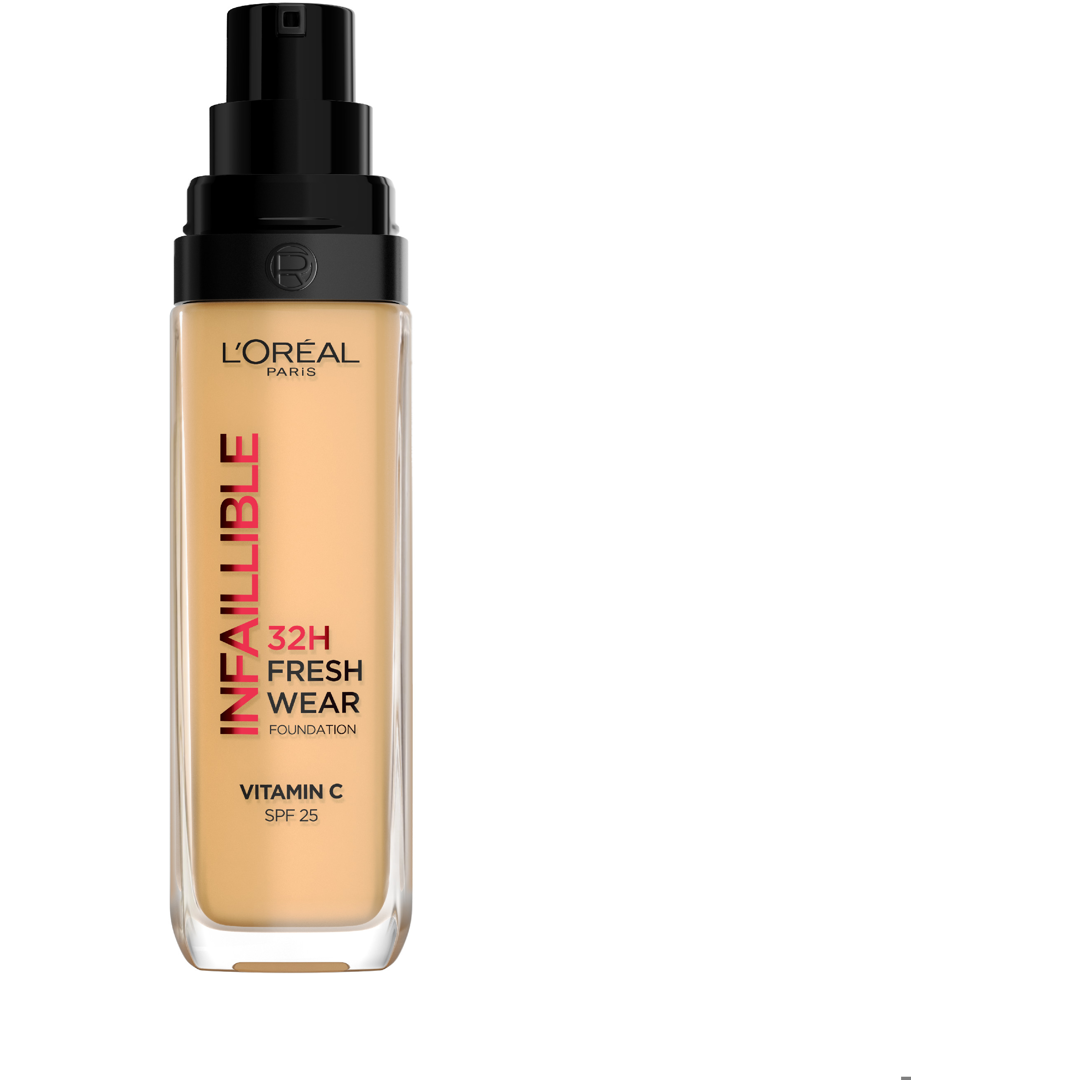 L'Oréal Paris Infaillible Foundation 32H Fresh Wear, 140 Cool Undertone, Meikkivoide