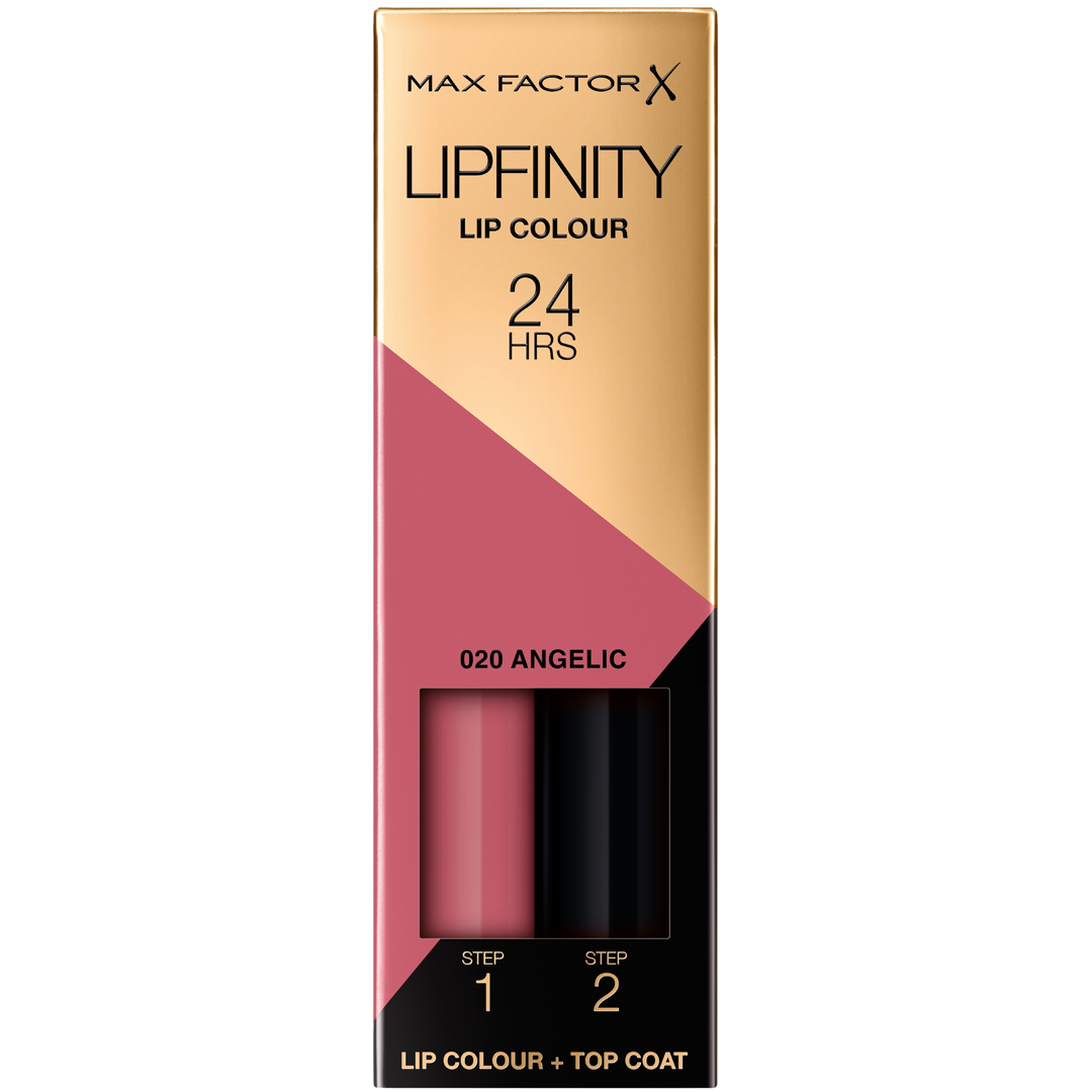 Max Factor Lipfinity 2-step Long Lasting Lipstick, 20 Angelic läppstift