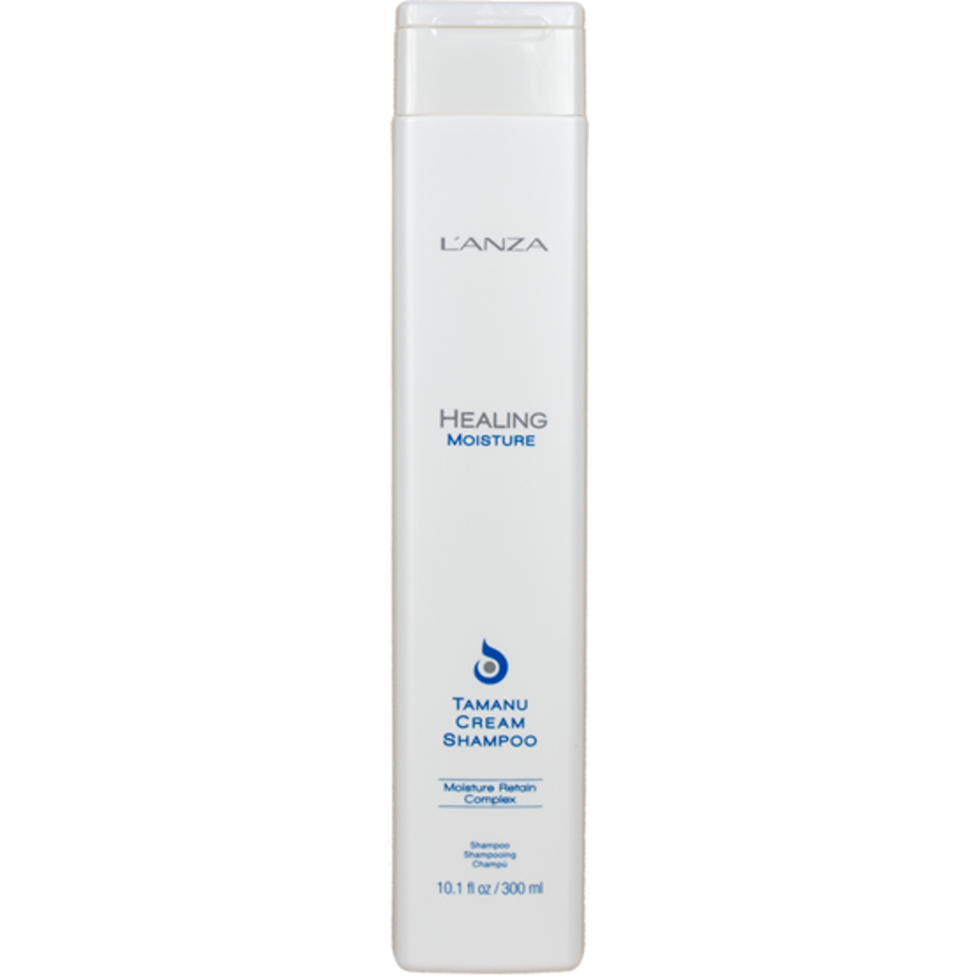 LANZA Healing Moisture Tamanu Cream Shampoo, 300ml hårprodukter