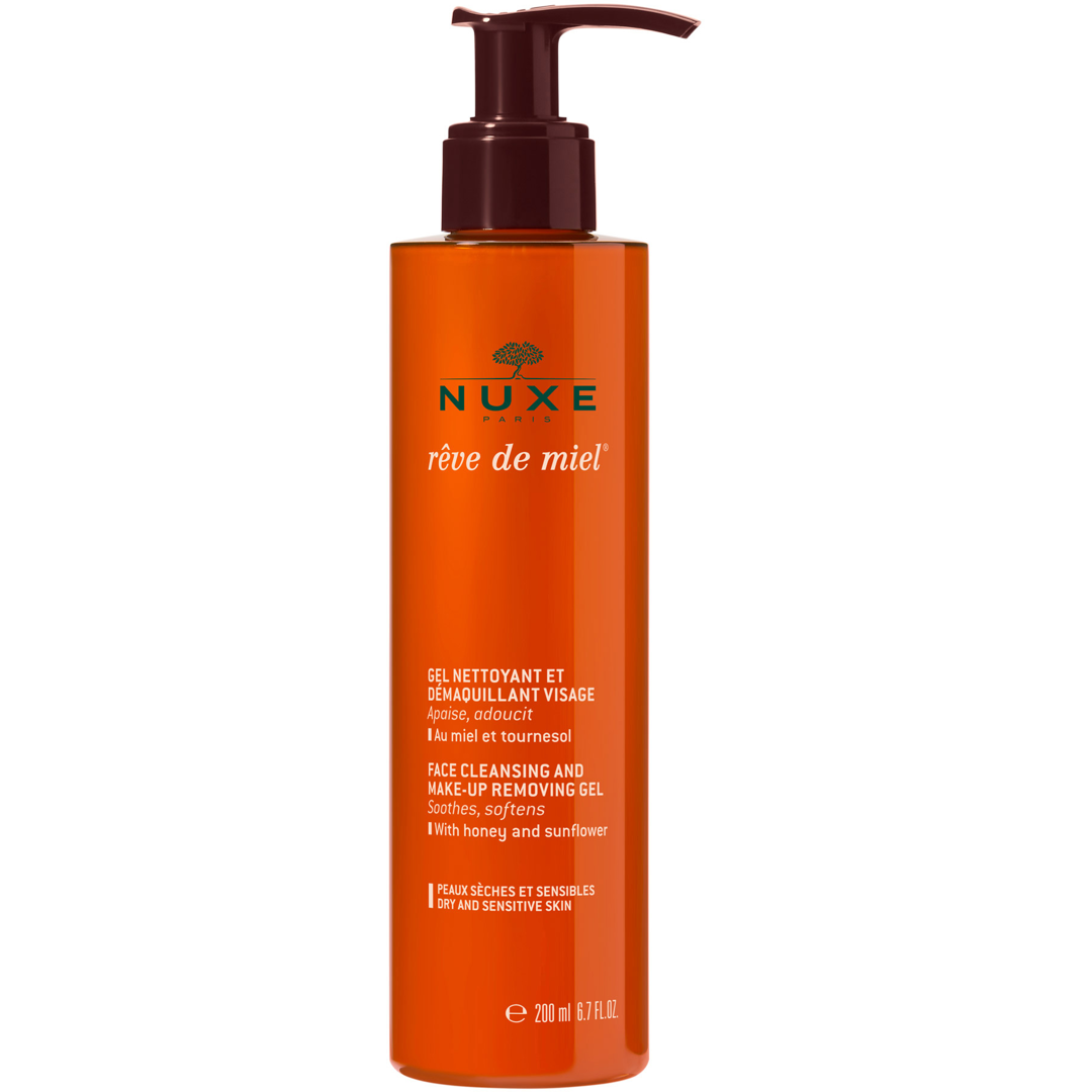 Nuxe Face Cleansing And Make-Up Removing Gel, 200ml, Puhdistusgeeli