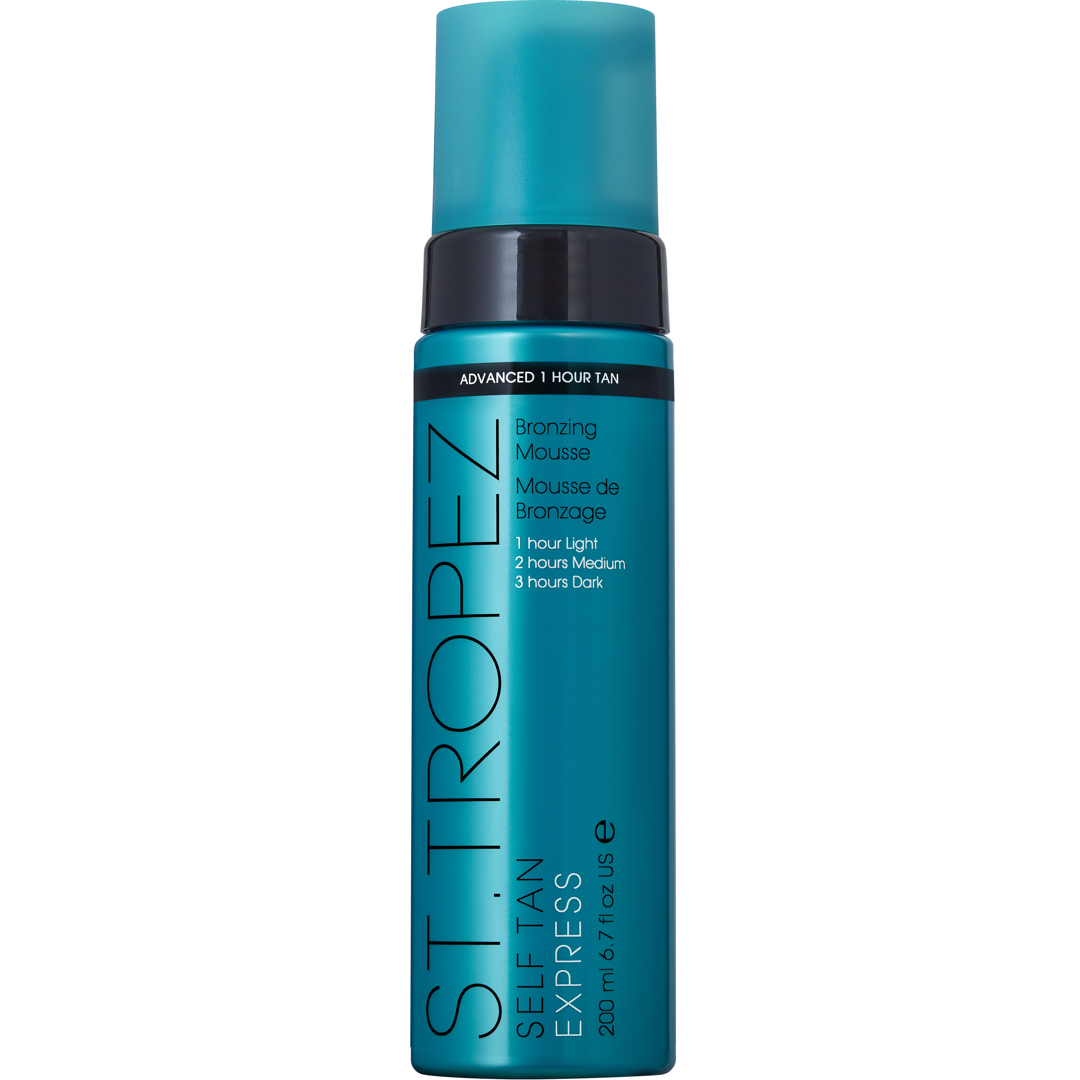 St. Tropez Self Tan Express Advanced Bronzing Mousse, 200ml brun utan sol produkter, Hyaluronic Acid