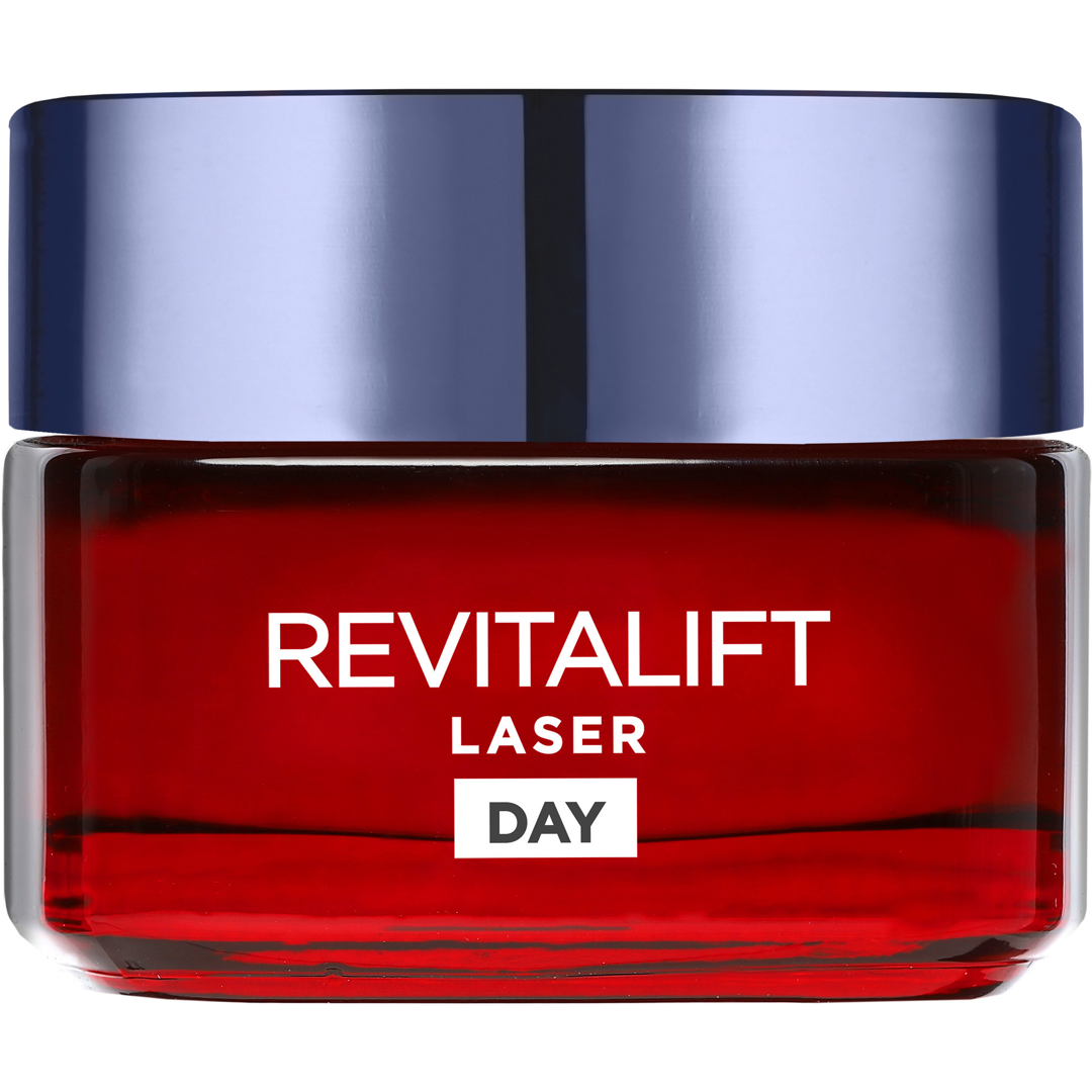 L'Oréal Paris Revitalift Laser Day Cream, 50ml, Hyaluronic Acid Ansiktskräm / Dagkräm