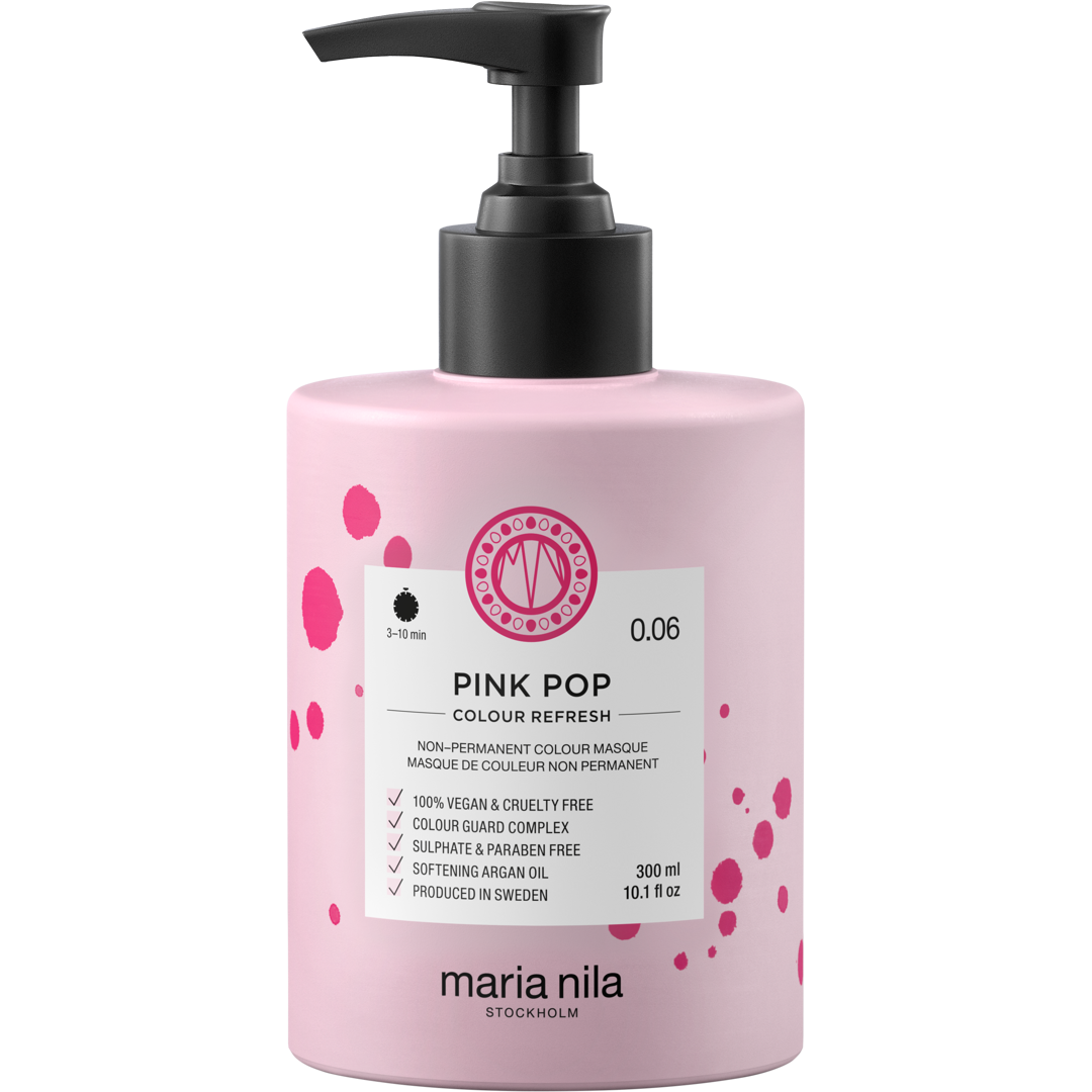 Maria Nila Colour Refresh, 300ml, Pink Pop hårinpackning