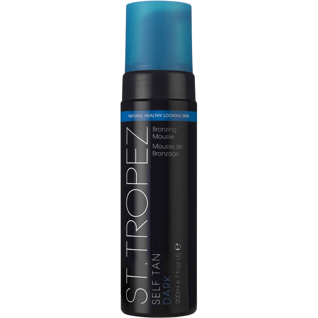 St. Tropez Dark Bronzing Mousse, 200ml brun utan sol produkter, Hyaluronic Acid