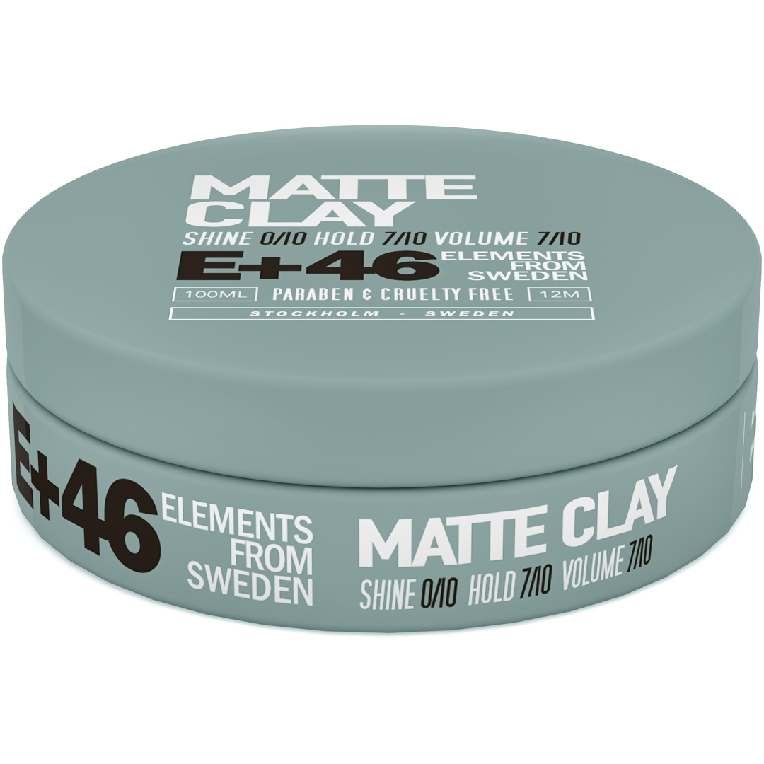 E+46 Matte Clay, 100ml hårvax