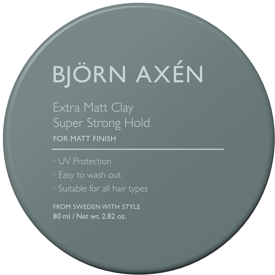 Björn Axén Extra Matt Clay, 80ml hårlera