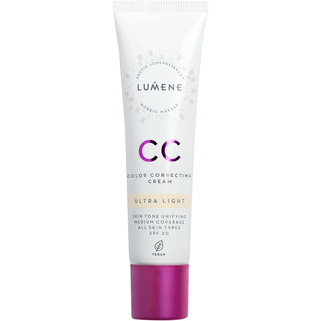 Lumene CC Color Correcting Cream, 30ml, Ultra Light, CC-voide