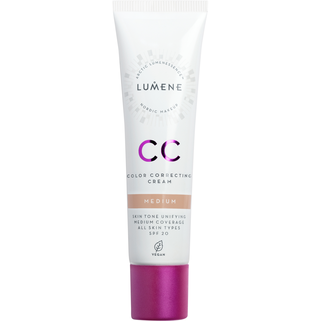 Lumene CC Color Correcting Cream, 30ml, Medium foundation