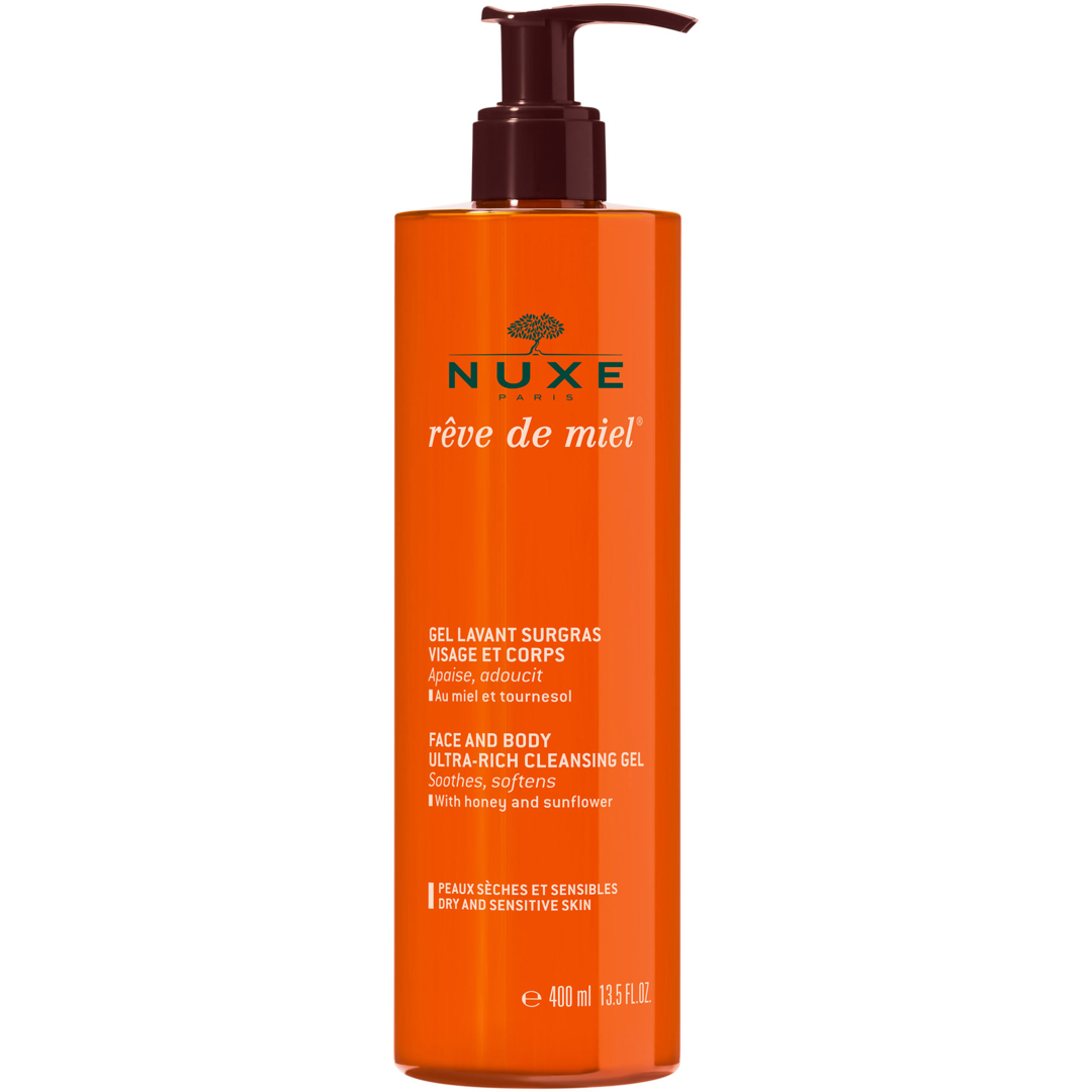 Nuxe Face & Body Ultra Rich Cleansing Gel, 400ml