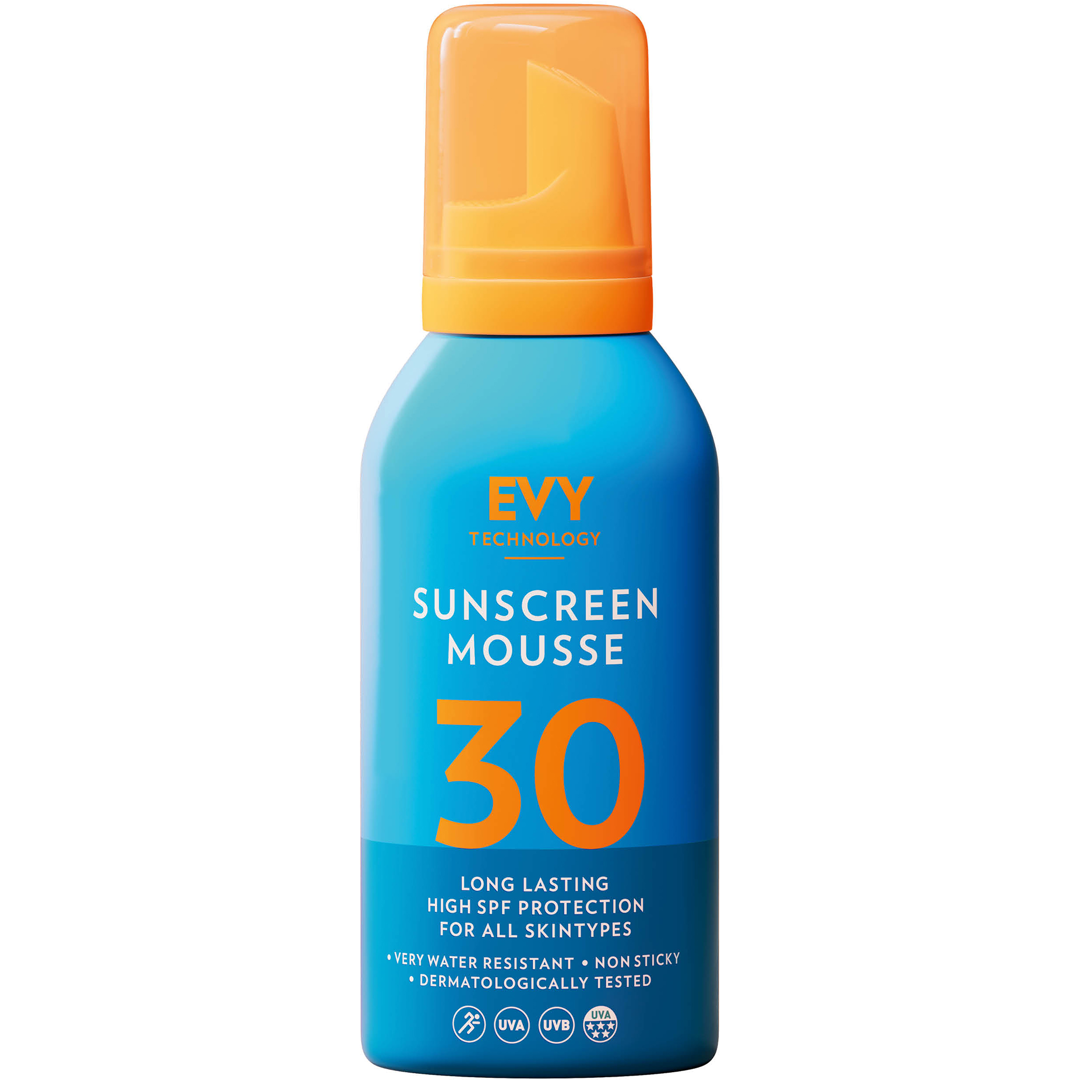 Evy Sunscreen Mousse SPF30, 150ml, Vitamin C solkräm