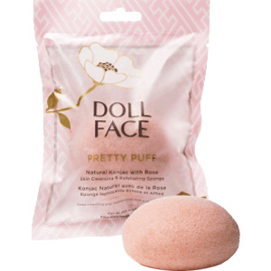 Pretty Puff - Rose Konjac Cleansing Sponge