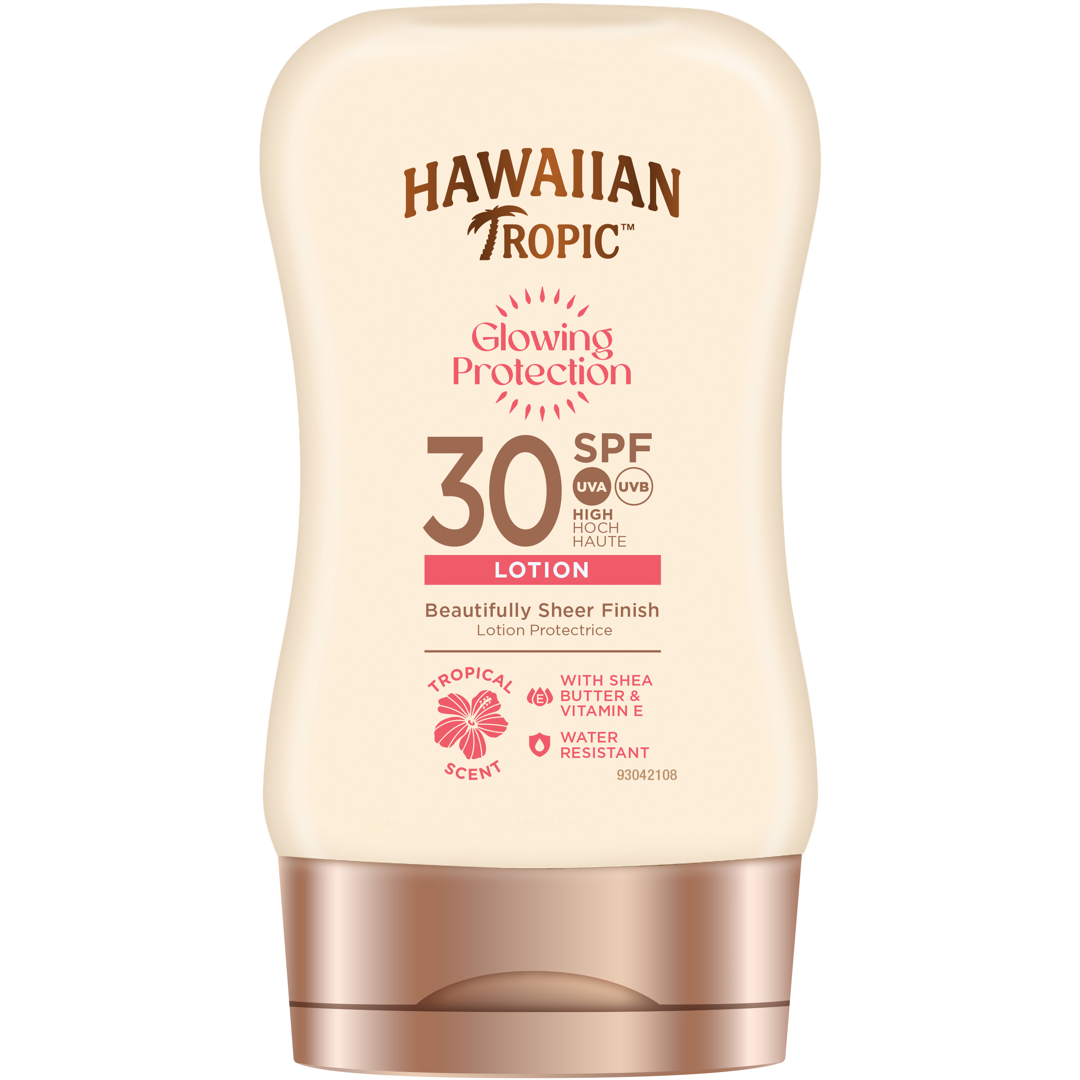 Hawaiian Tropic Glowing Protection Lotion SPF30, 100ml, Aurinkosuojavoide