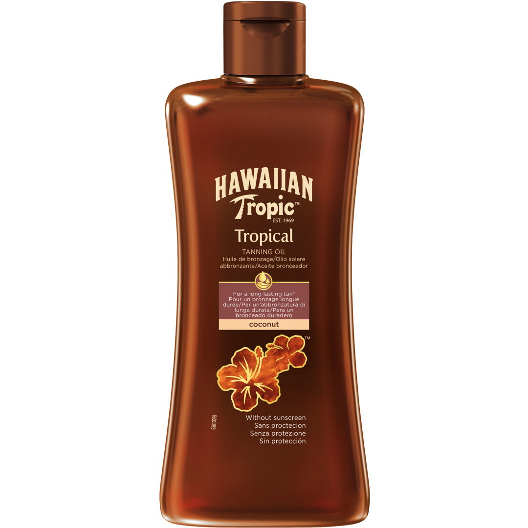 Hawaiian Tropic Glowing Oil, 200ml