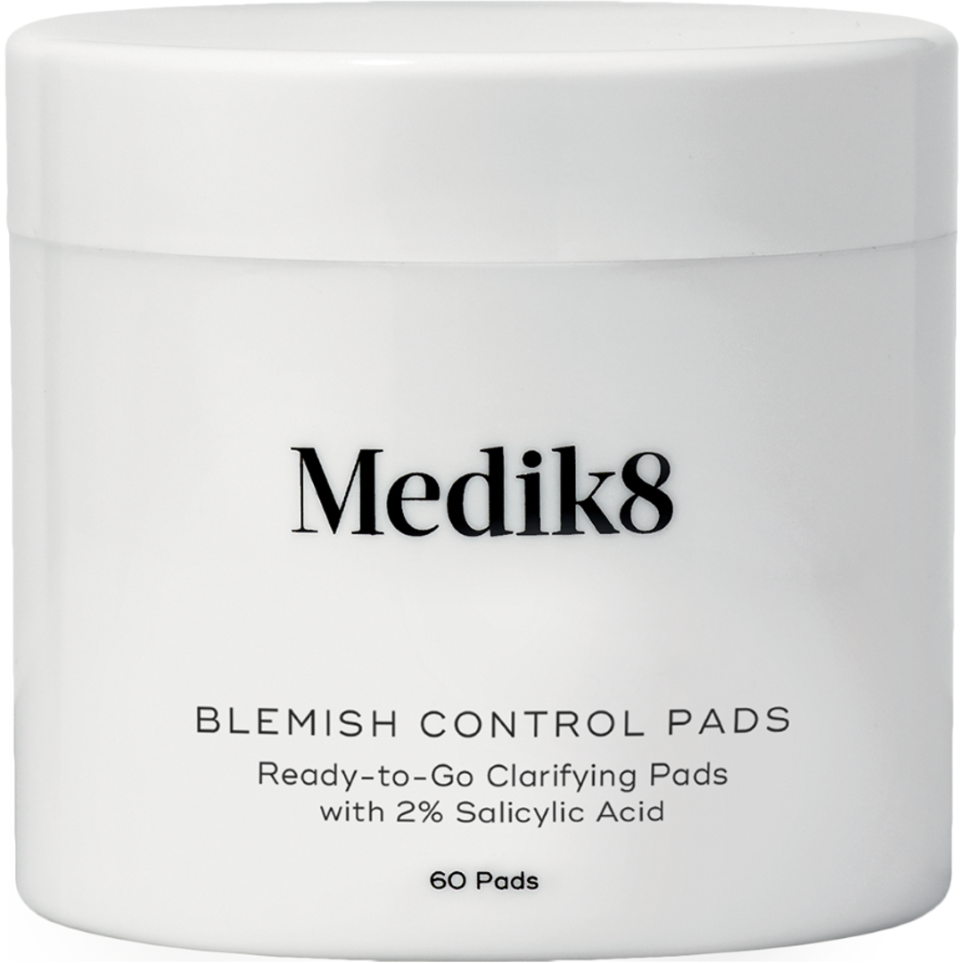 Medik8 Blemish Control Pads, 60-Pack, BHA Salicylic Acid