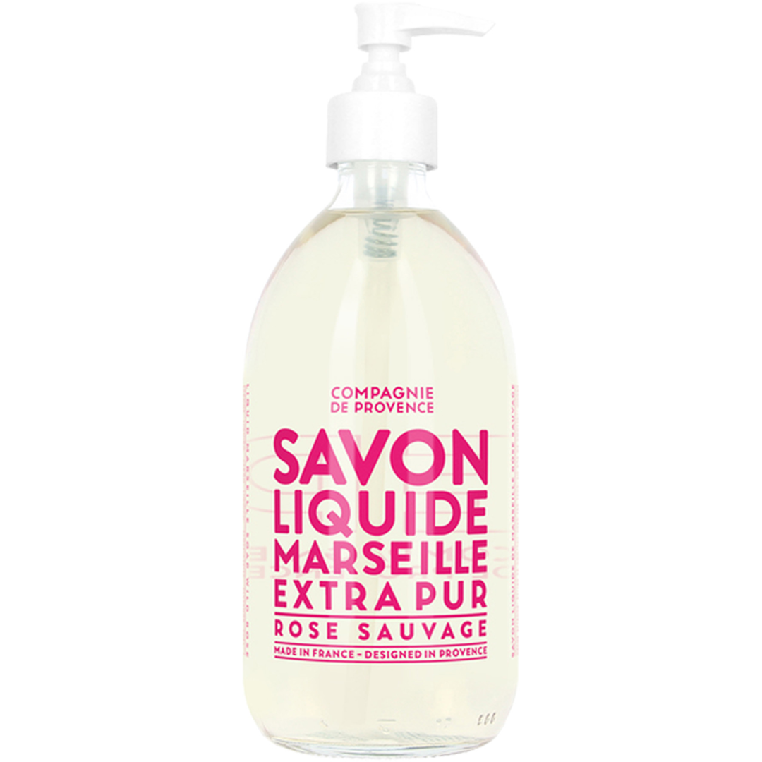Compagnie De Provence Liquid Marseille Soap Wild Rose, 495ml, Käsisaippua
