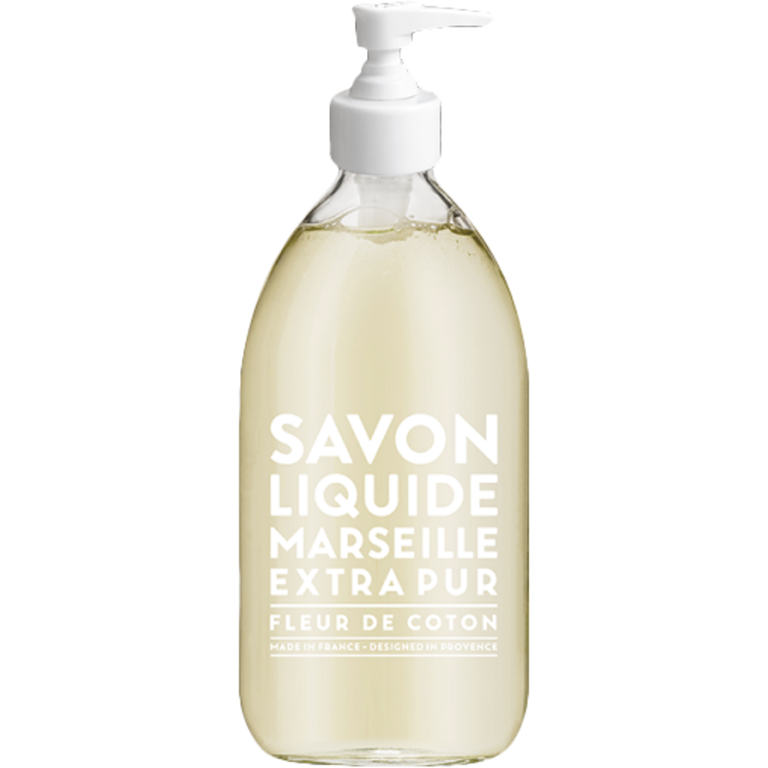 Compagnie De Provence Liquid Marseille Soap Cotton Flower, 300ml