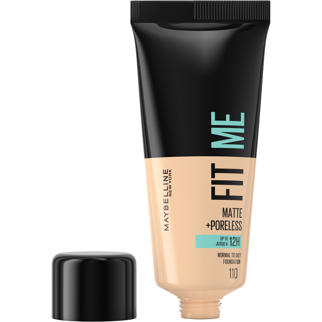 Maybelline Fit Me Matte + Poreless Foundation, 110 Porcelain foundation