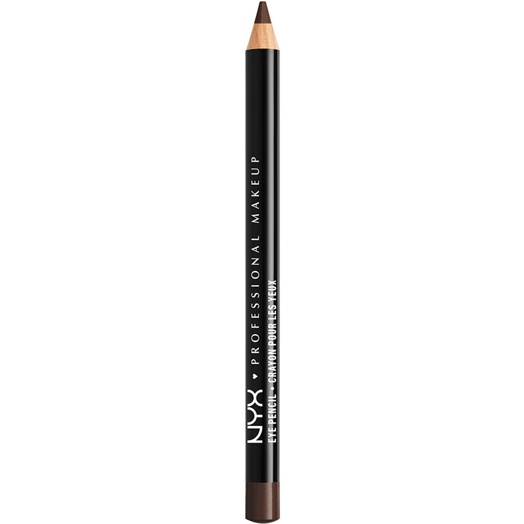 NYX Slim Eye Pencil, Black Brown ögonbrynspenna