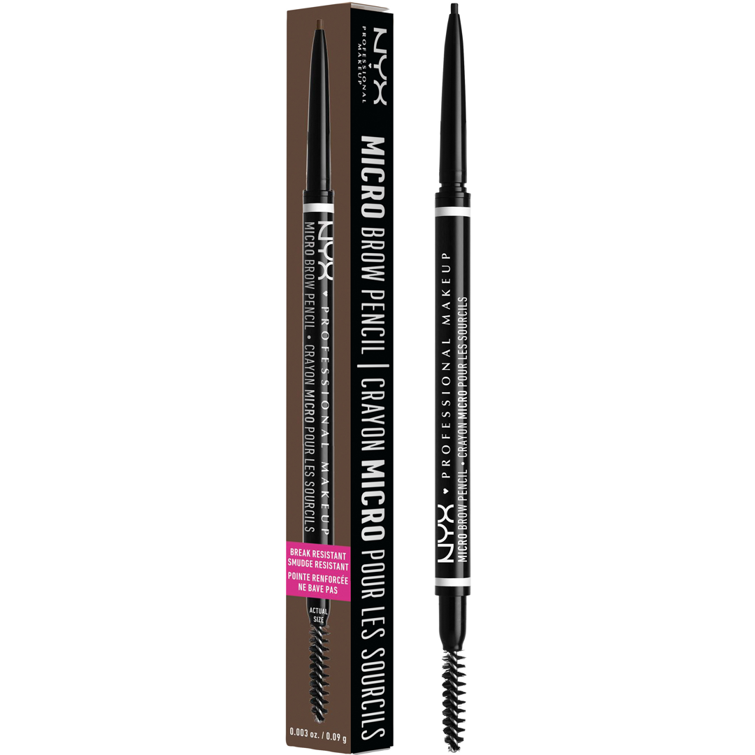 NYX Micro Brow Pencil, Black ögonbrynspenna