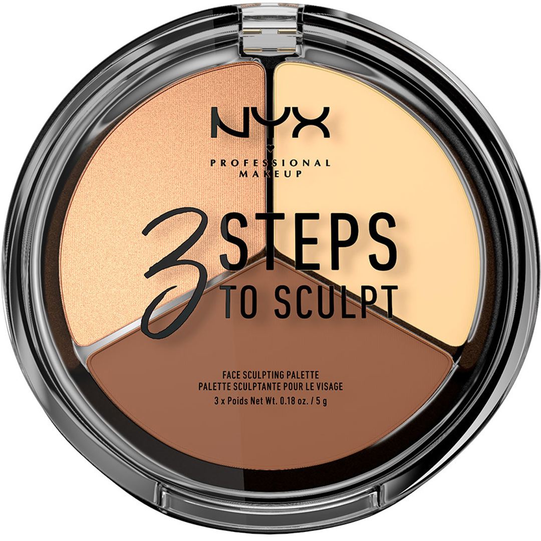 NYX 3 Steps to Sculpt, Light