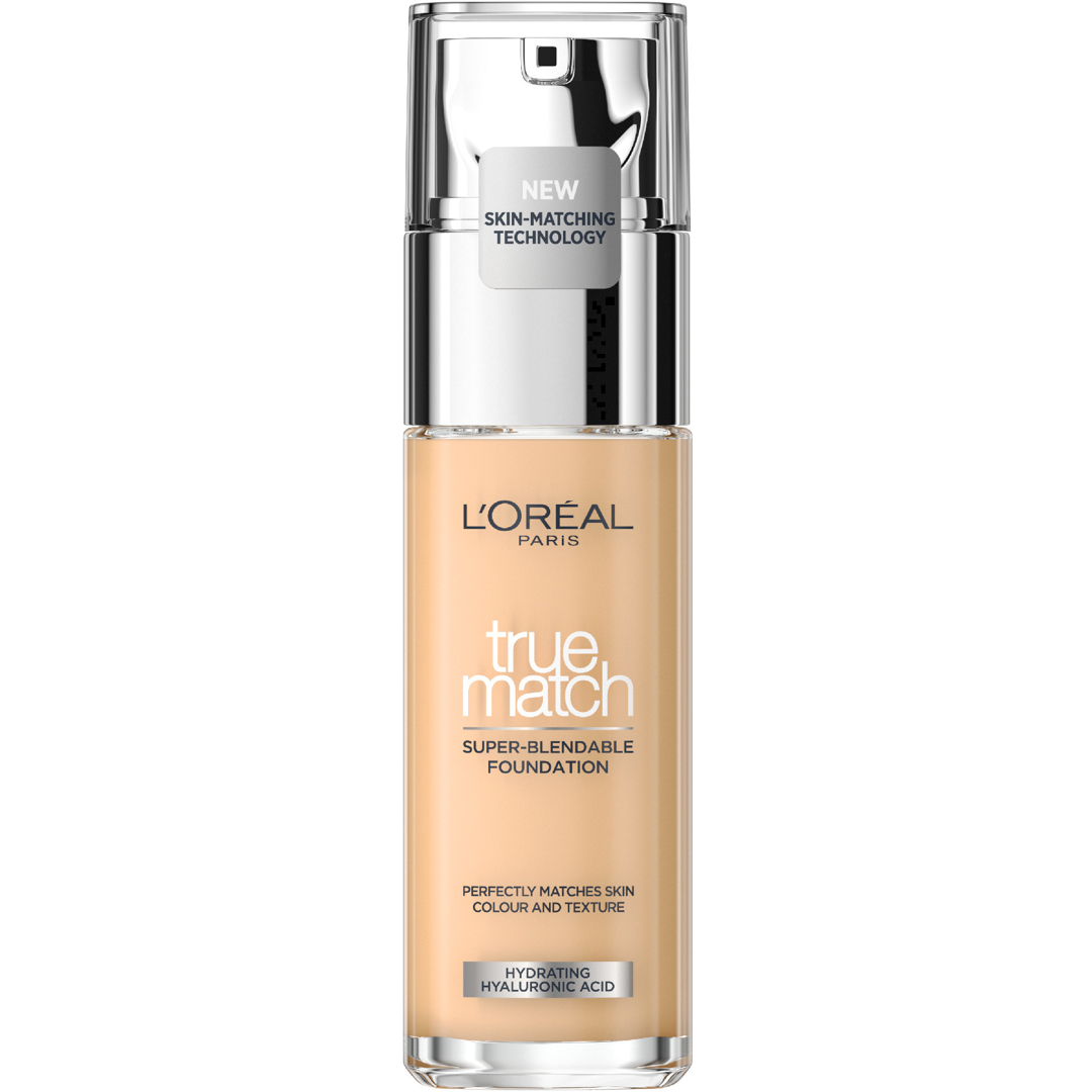 L'Oréal Paris True Match Foundation 30ml, 1.5 Linen, Meikkivoide