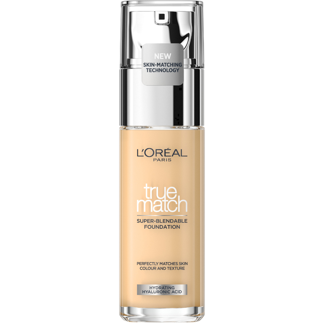 L'Oréal Paris True Match Foundation 30ml, 1N Ivory foundation