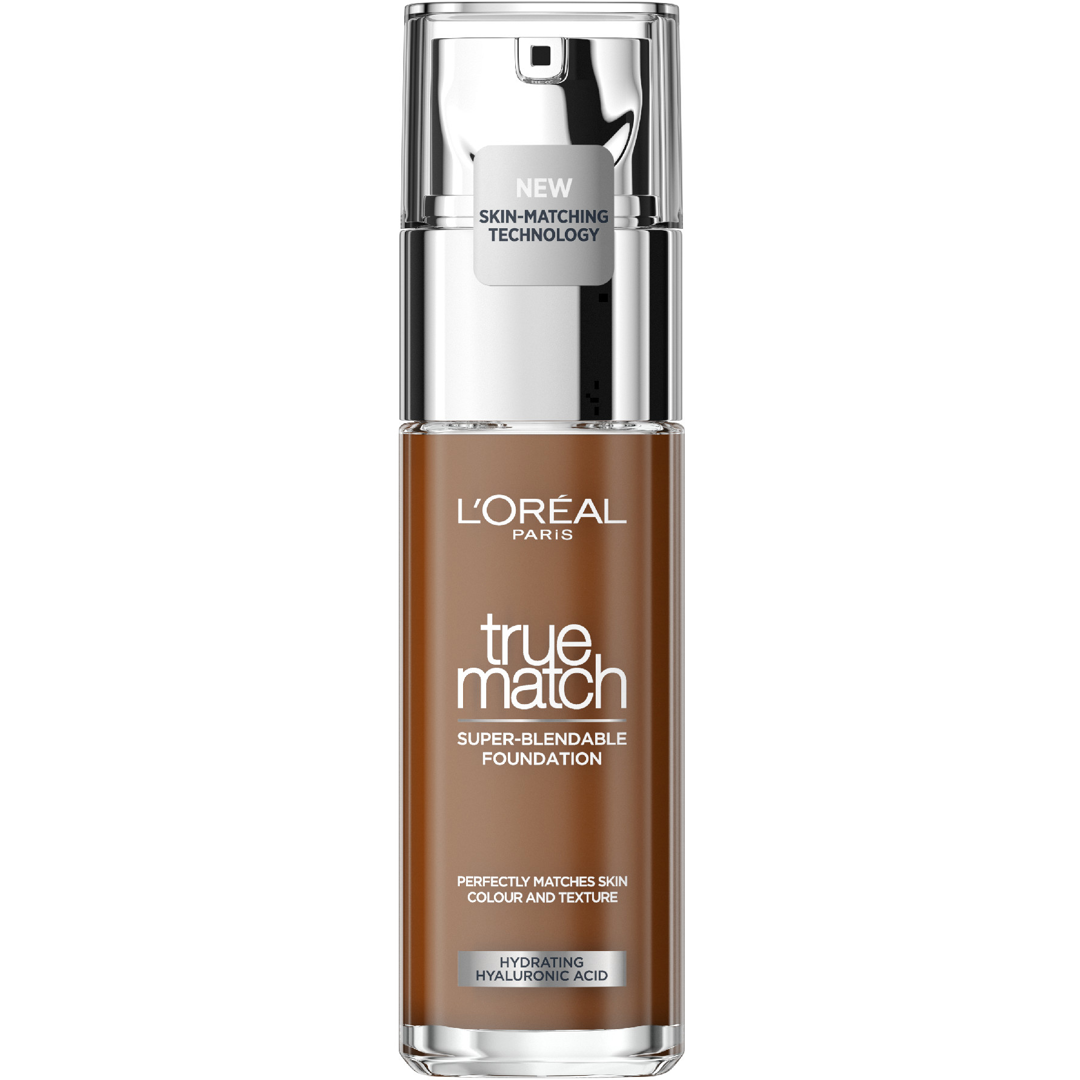 L'Oréal Paris True Match Foundation 30ml, 10W Deep Golden, Meikkivoide