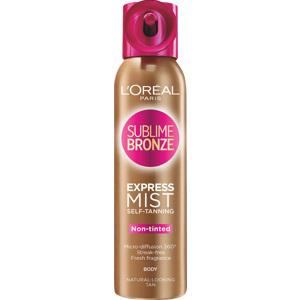 Sublime Bronze Express Mist Self Tan Body Spray 150ml