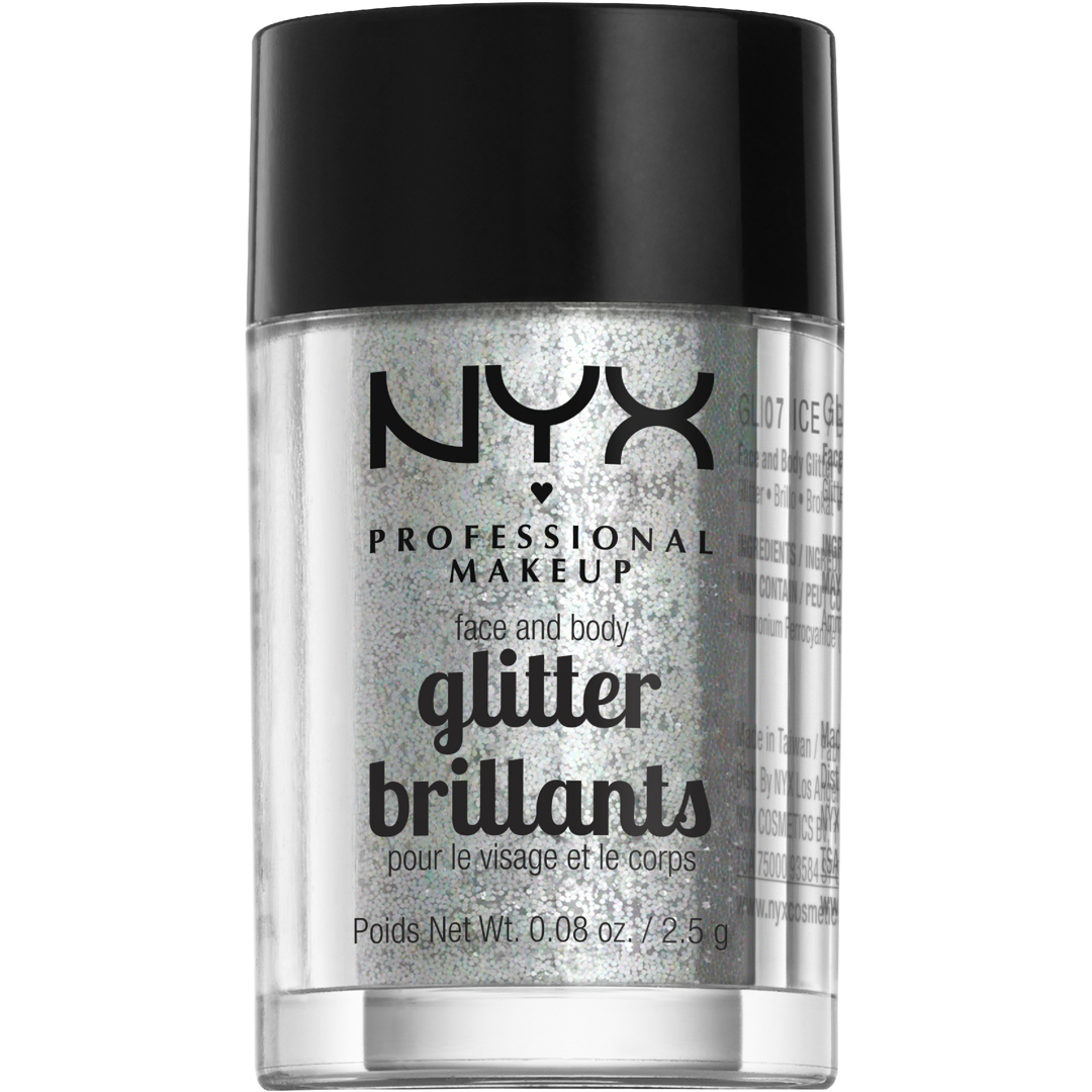 NYX Face & Body Glitter, Ice