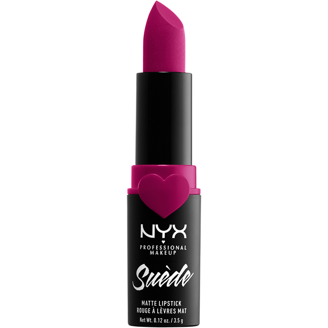 NYX Professional Makeup Suede Matte Lipstick, Clinger, Huulipuna