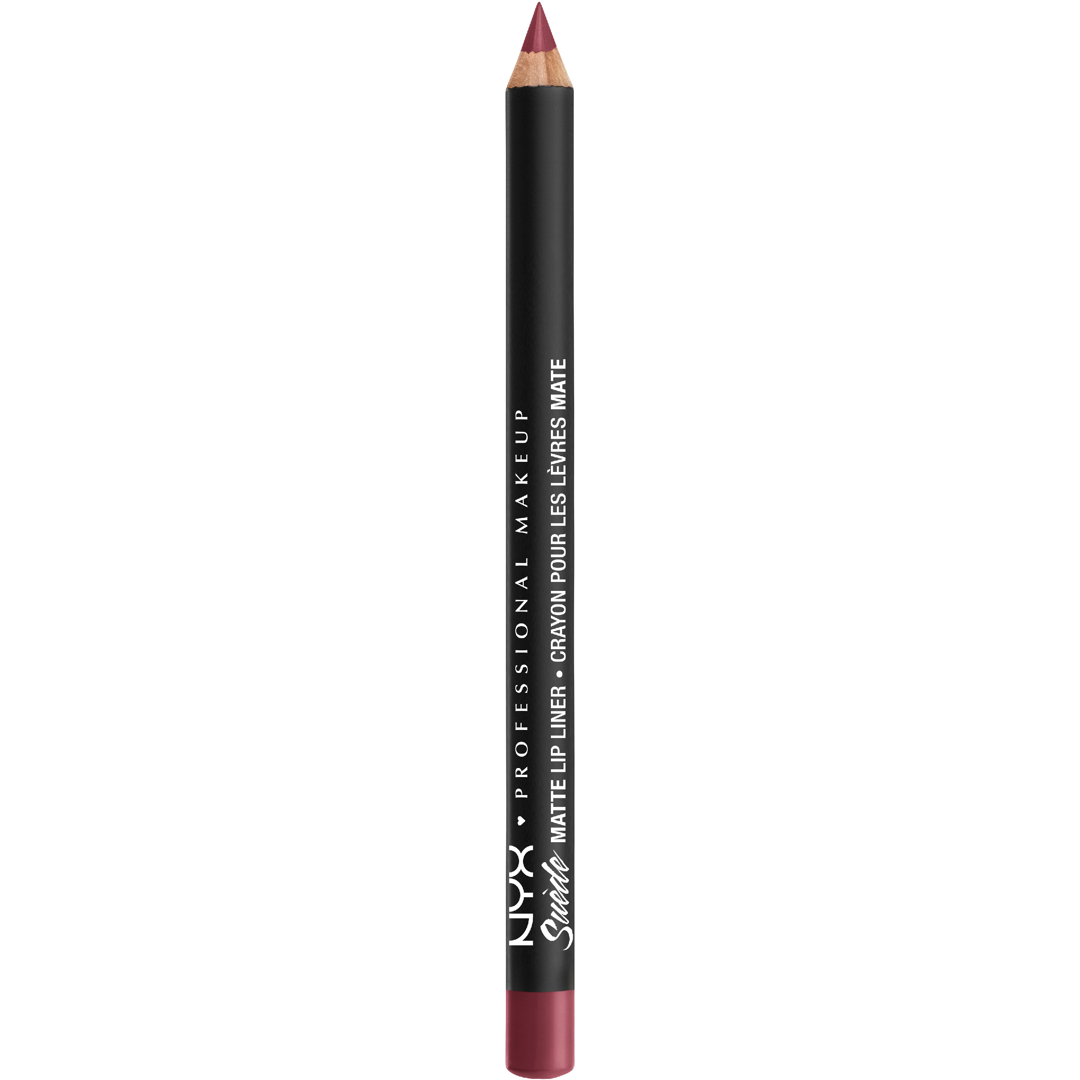NYX Suede Matte Lip Liner, Cherry Skies läpppenna