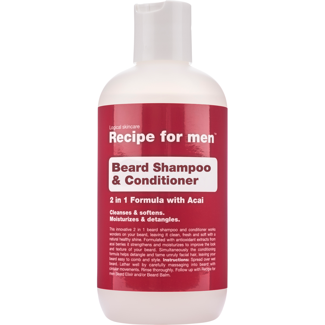 Recipe for Men Beard Shampoo & Conditioner, 250ml balsam
