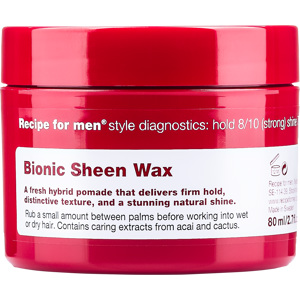 Recipe for Men Bionic Sheen Wax 80 ml