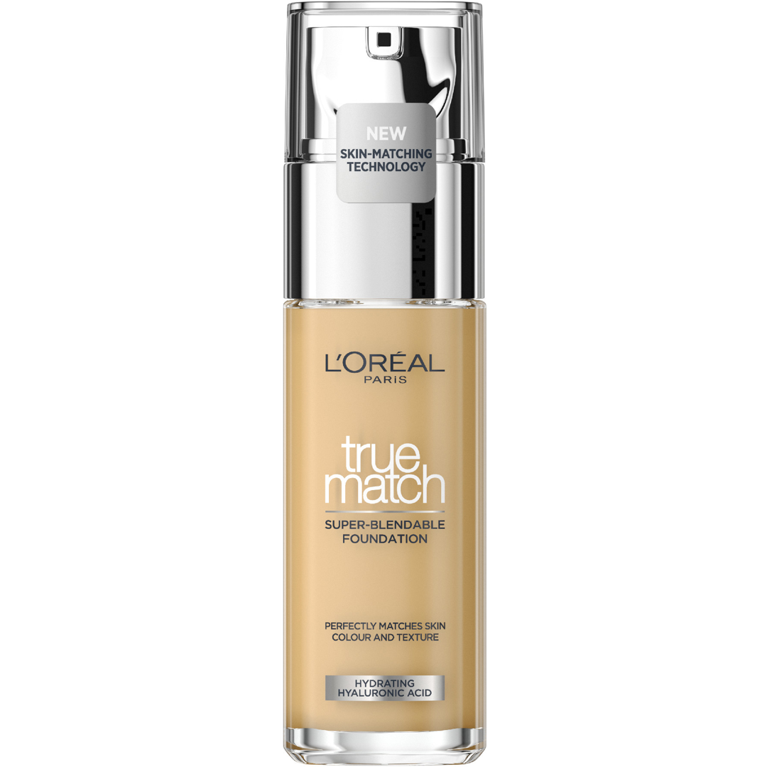 L'Oréal Paris True Match Foundation 30ml, 2W Golden Almond, Meikkivoide