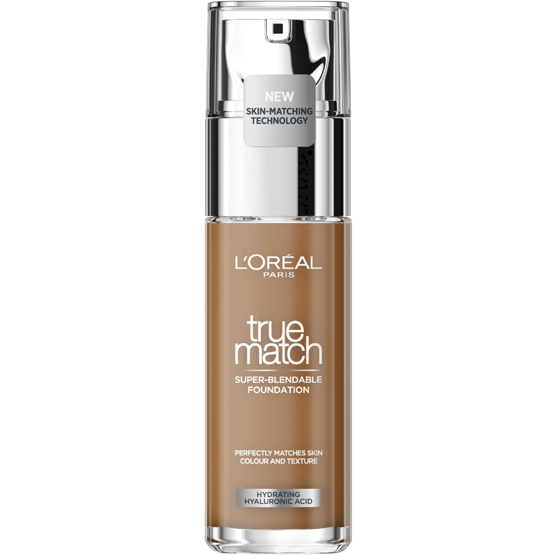 L'Oréal Paris True Match Foundation 30ml, 8.5W Toffee, Meikkivoide