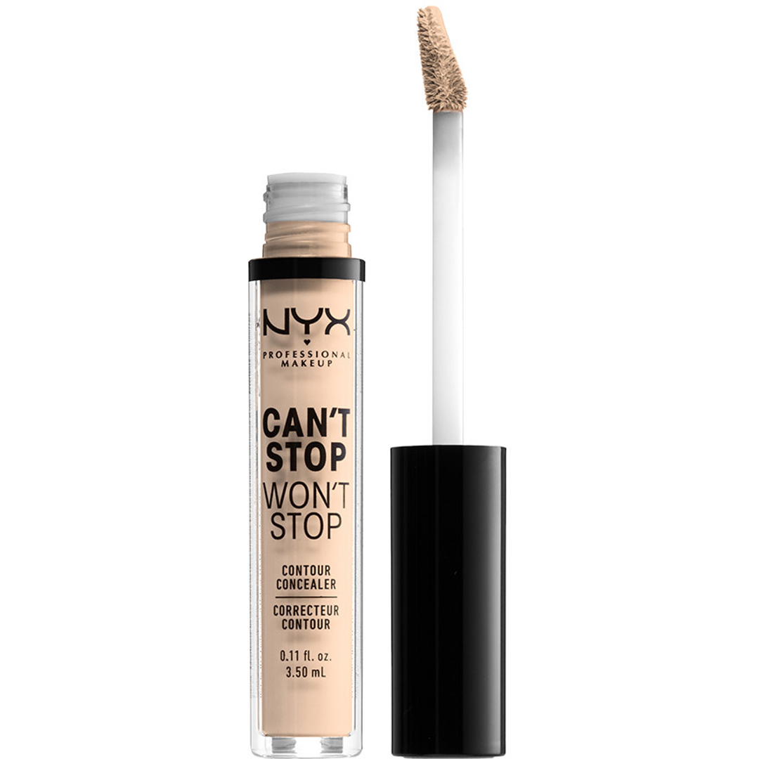 NYX Can't Stop Won't Stop Concealer, Light Ivory