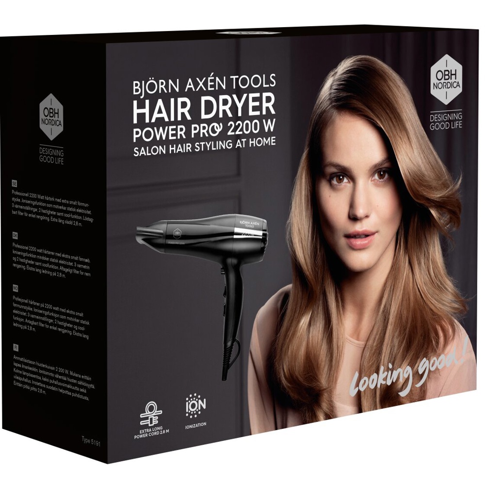 Björn Axén Tools Power Pro Hair Dryer 2200W