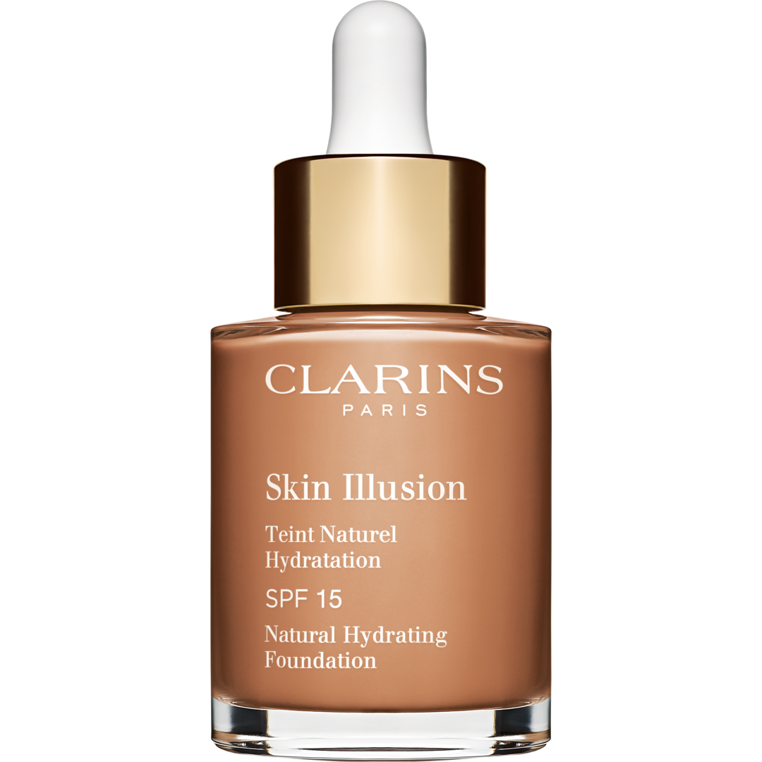 Clarins Skin Illusion Natural Hydrating Foundation SPF15 30ml, 112,3 Sandalwood foundation