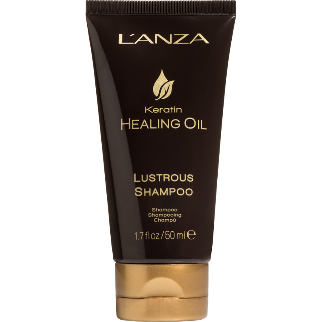 LANZA Keratin Healing Oil Lustrous Shampoo, 50ml hårprodukter hårolja