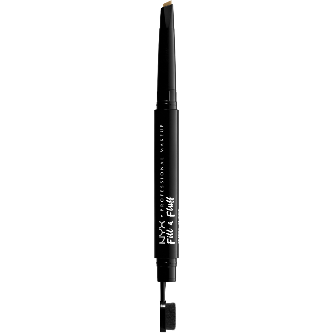 NYX Fill & Fluff Eyebrow Pomade Pencil, Blonde