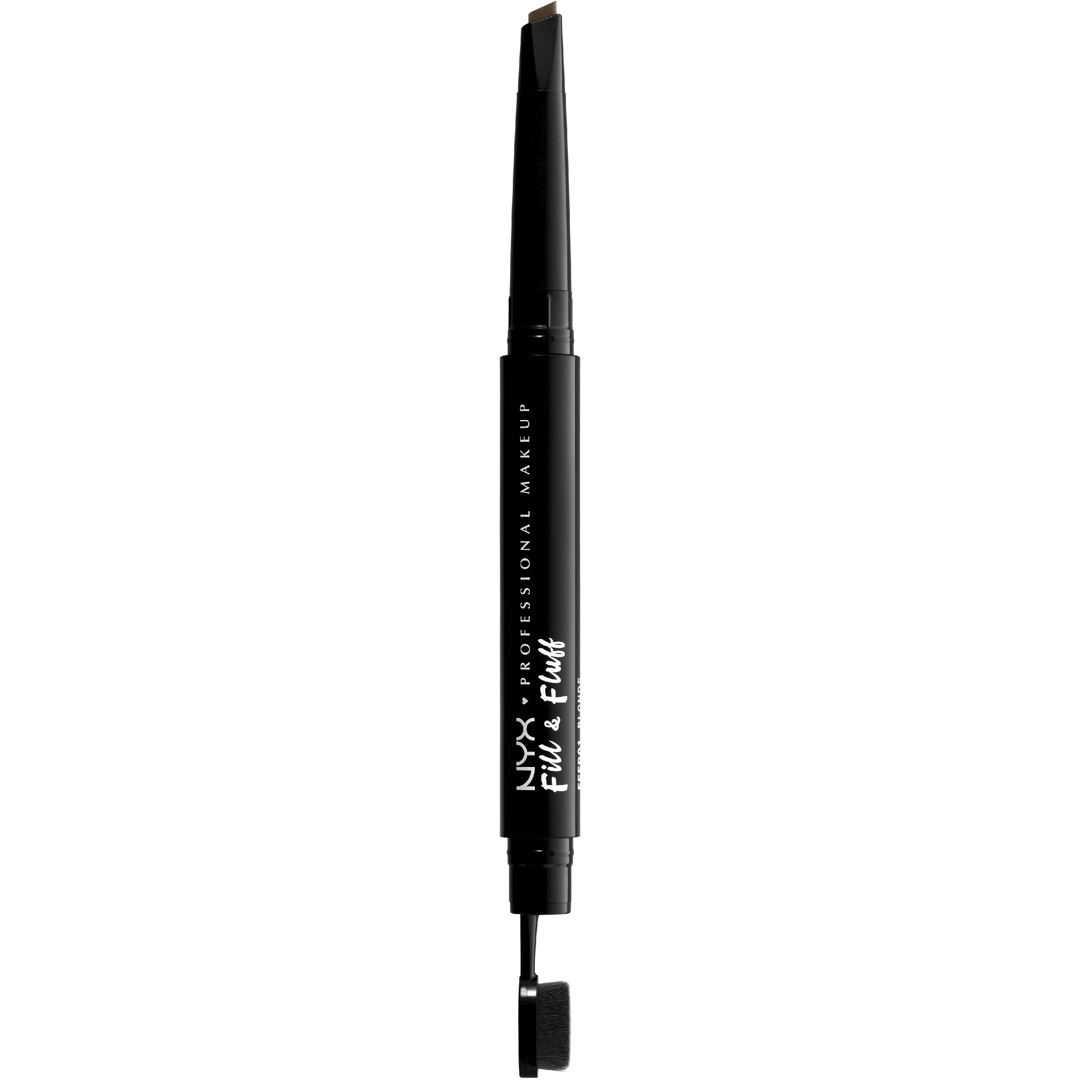 NYX Fill & Fluff Eyebrow Pomade Pencil, Ash Brown