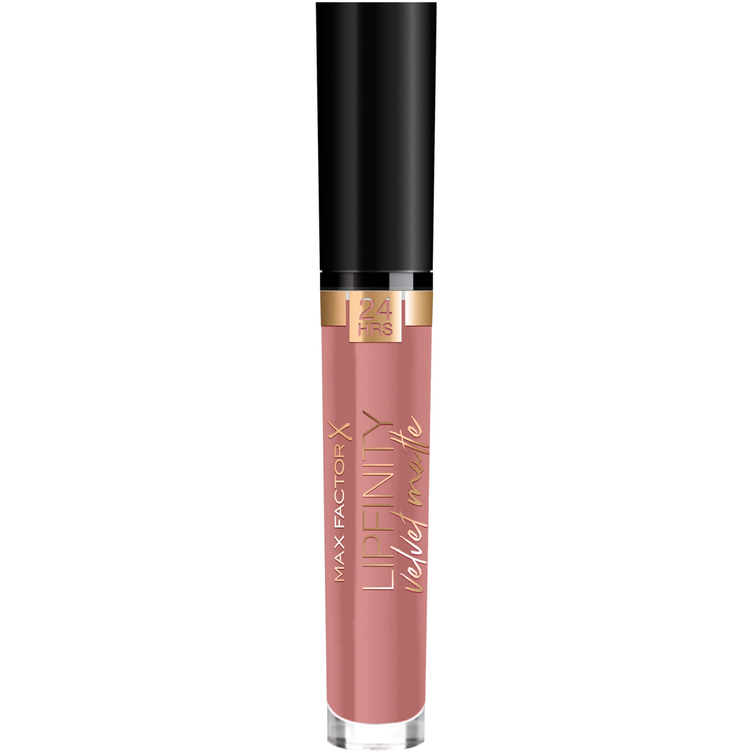 Max Factor Lipfinity Velvet Matte Liquid Lip, 35 Elegeant Brown läppstift