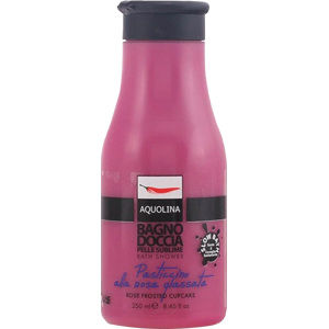 Rose Frosted Cupcake Bath And Shower Gel, 250ml