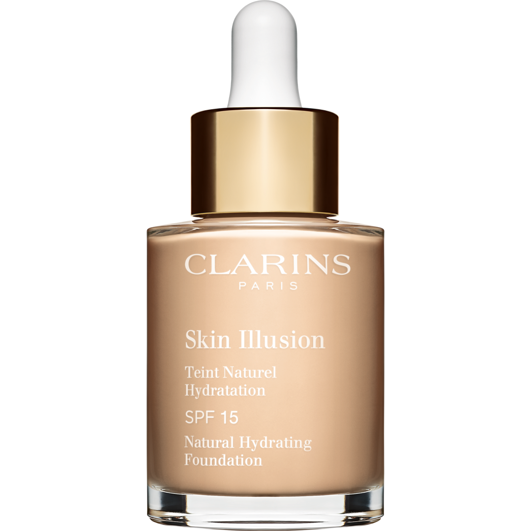 Clarins Skin Illusion Natural Hydrating Foundation SPF15 30ml, 103 Ivory, Meikkivoide