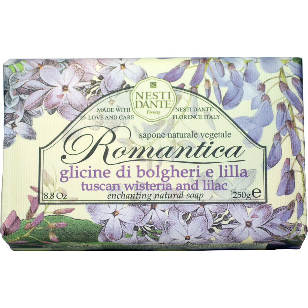 Romantica Tuscan Wisteria Lilac Soap, 250g